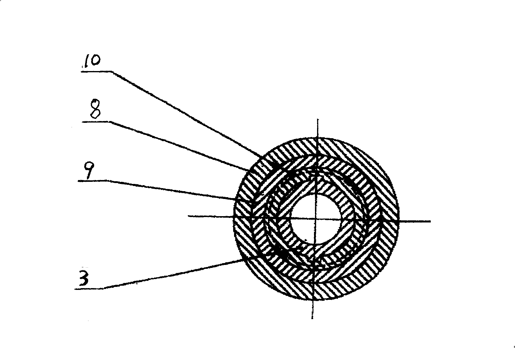 Single-barrel testing scope for eyesight