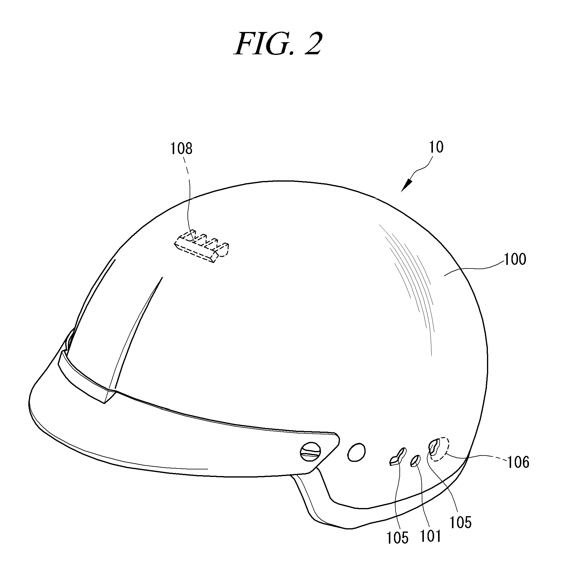 Helmet having rotatable shield