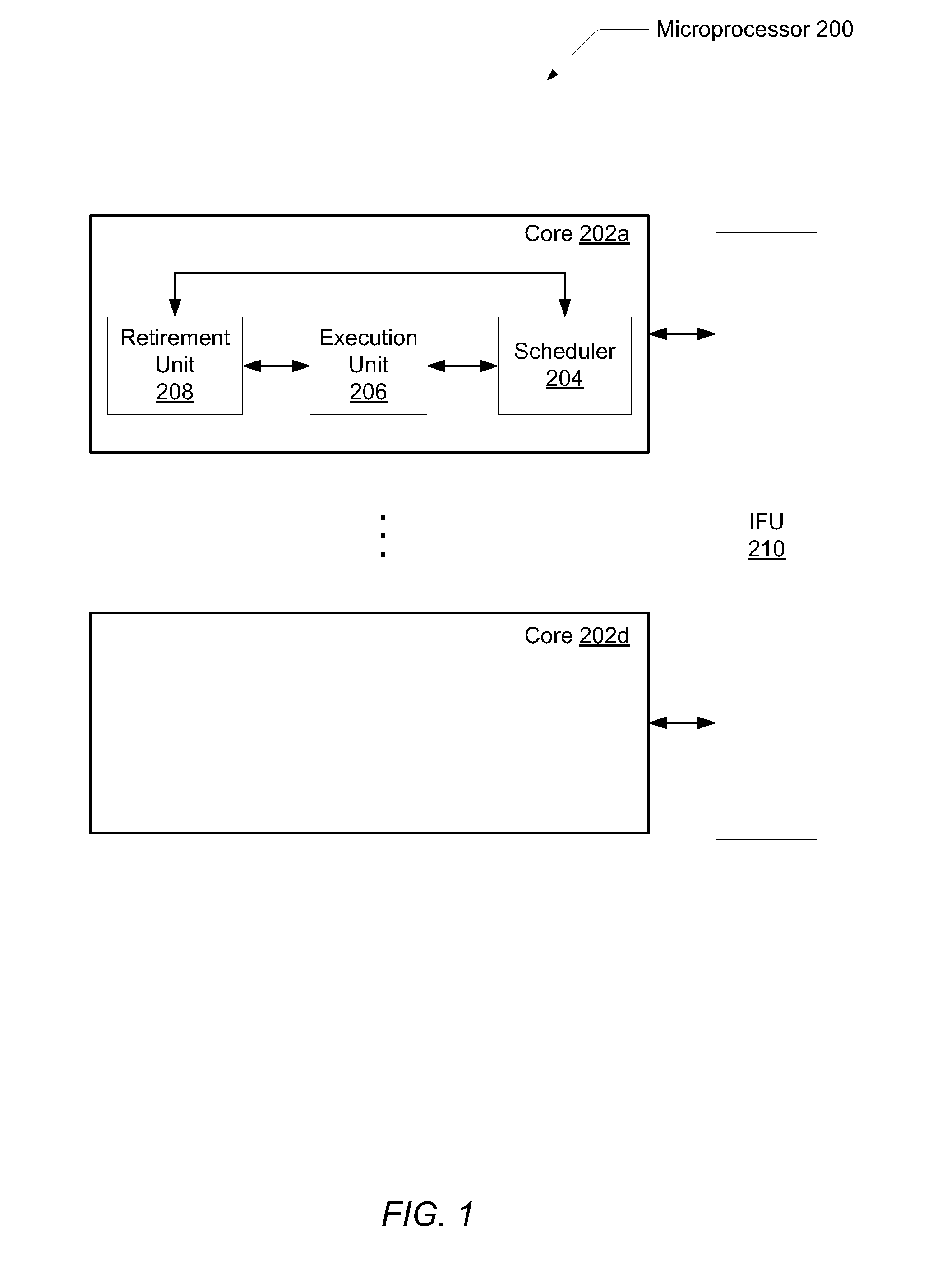 Branch misprediction recovery mechanism for microprocessors