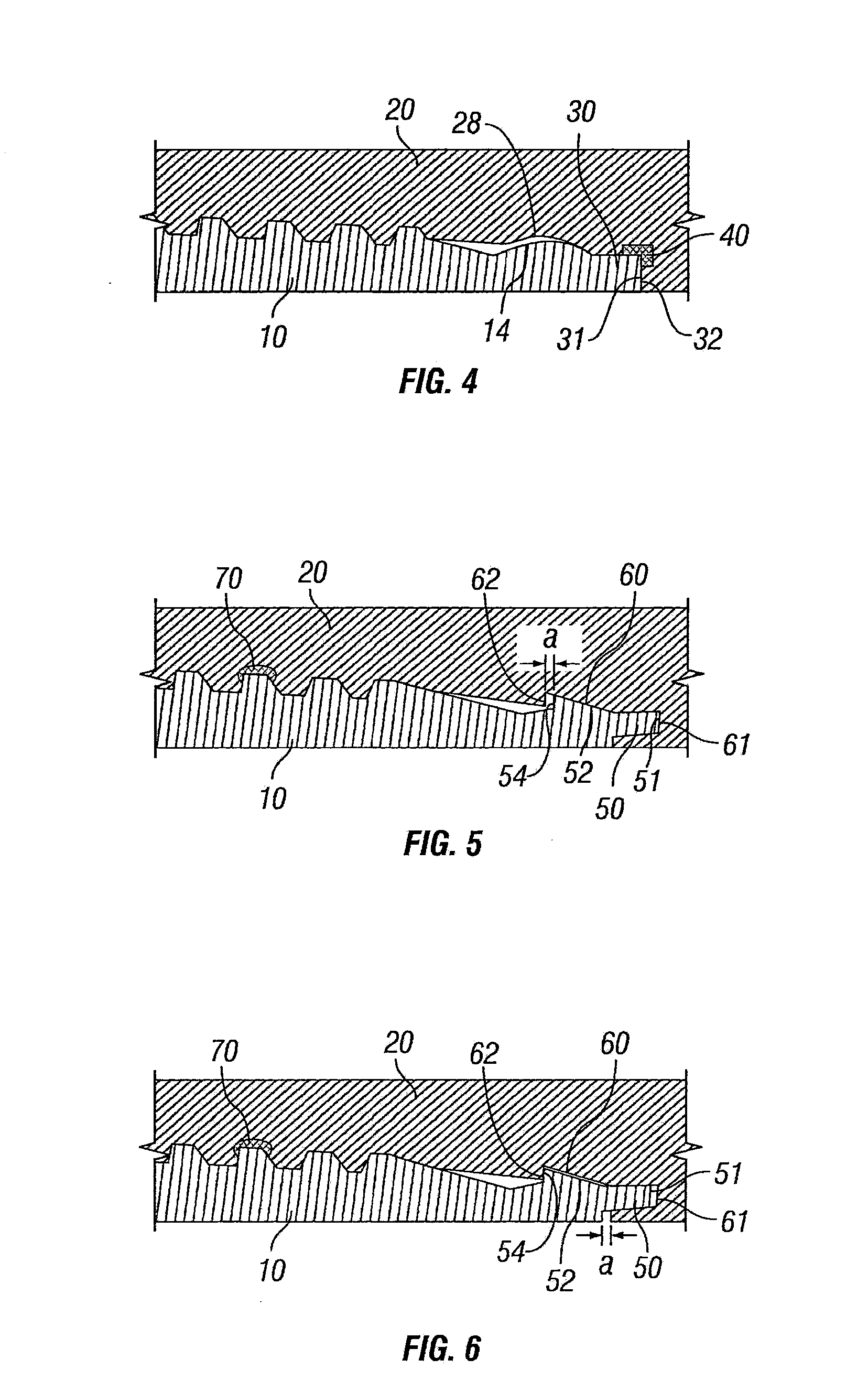 Reverse sliding seal for expandable tubular connections