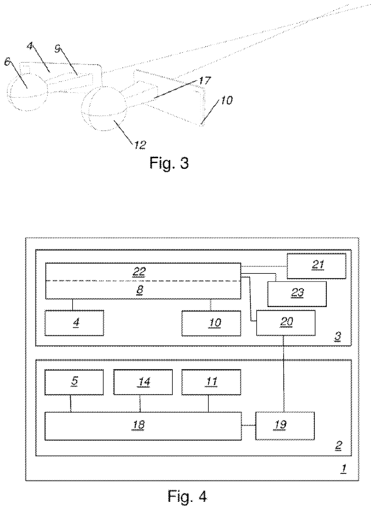 Method for generating and displaying a virtual object by an optical system