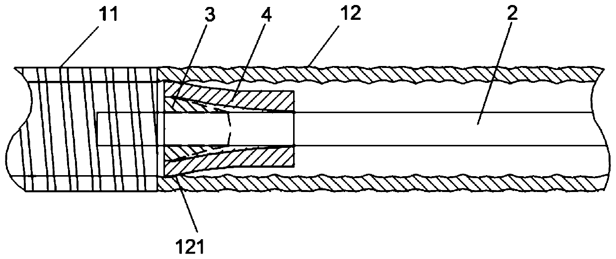 Constant-resistance anchor cable structure and anchoring method