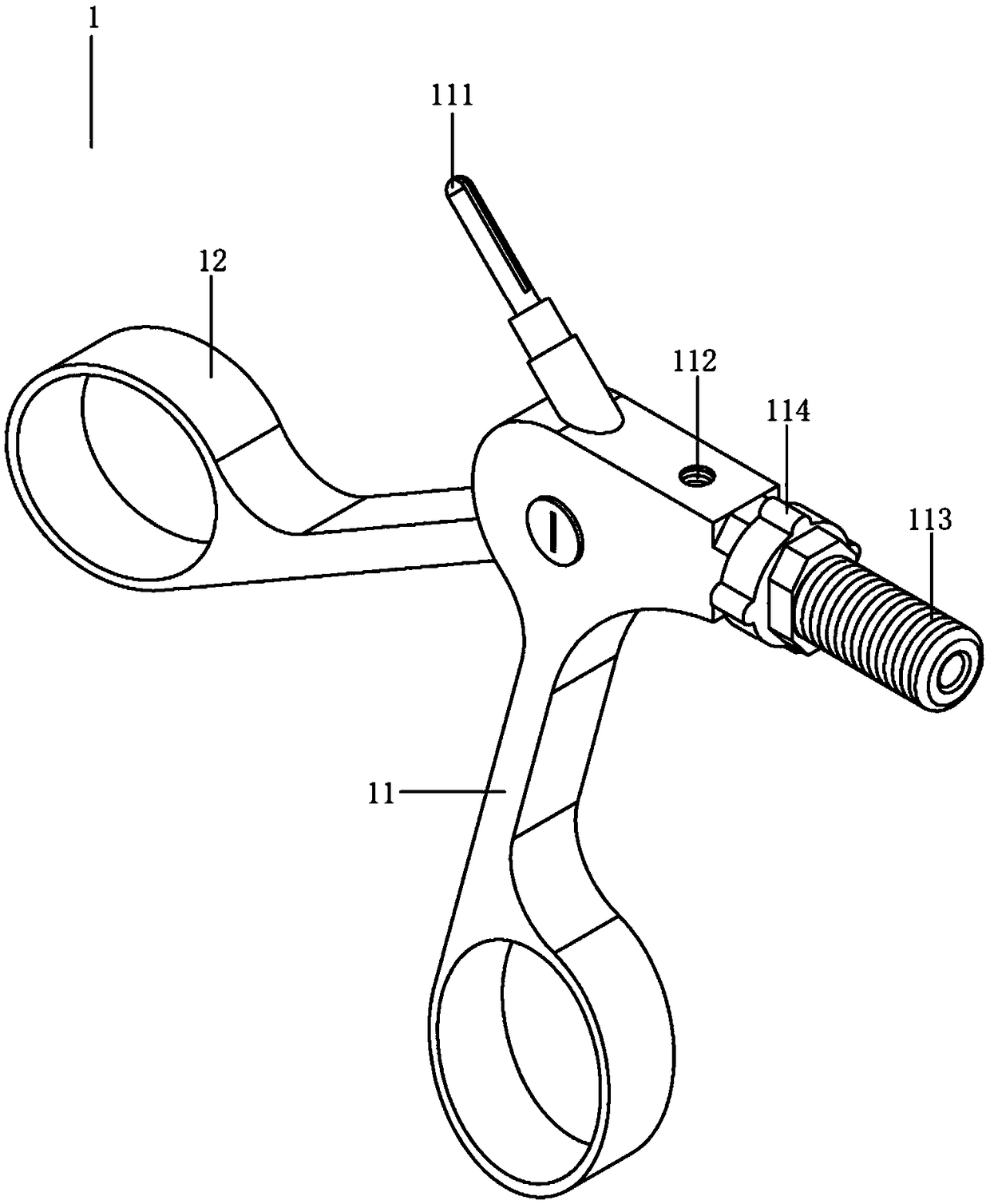 Renal cystic space-occupying cystic fluid collecting system