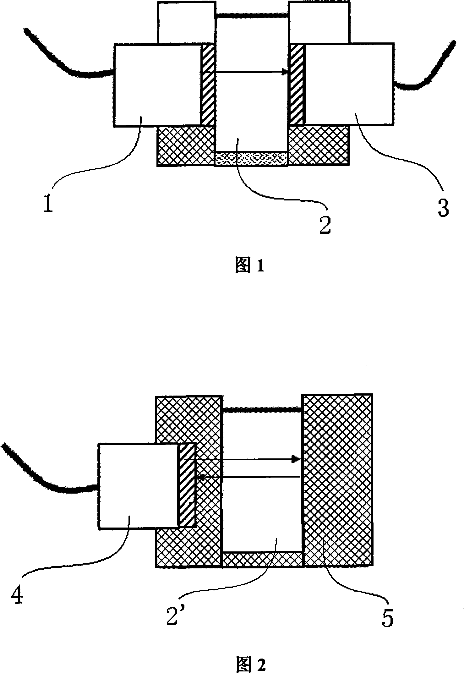 Grain graininess and concentration measuring method and device thereof