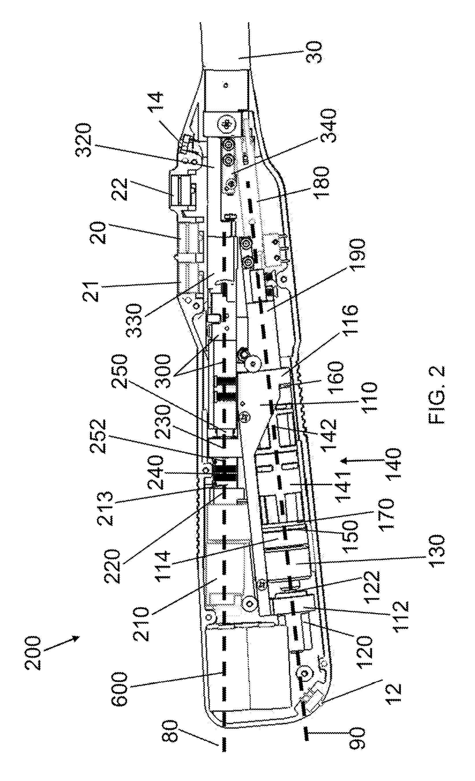 Electrically Self-Powered Surgical Instrument With Cryptographic Identification of Interchangeable Part