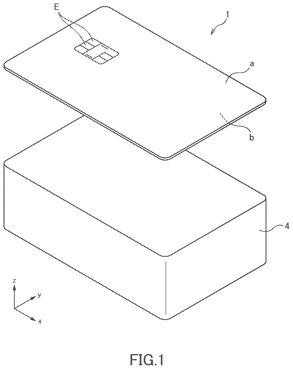 Antenna device and IC card having the same