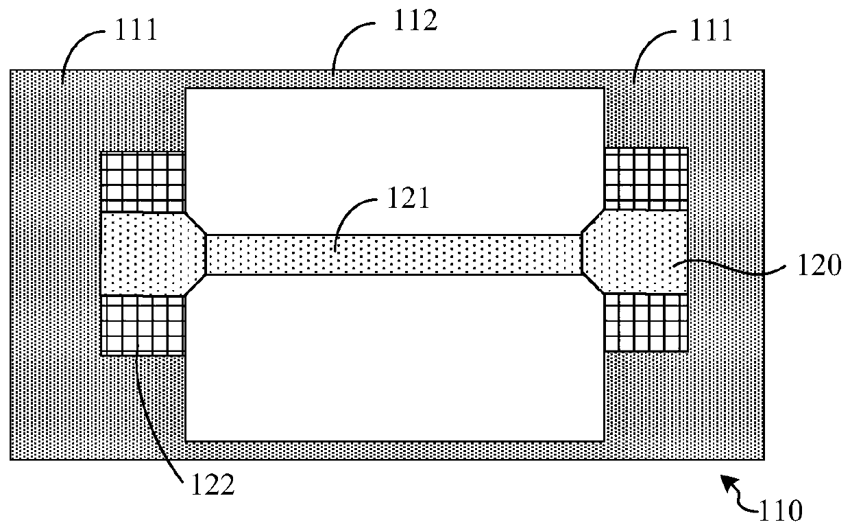 Thin film material testing system and testing method
