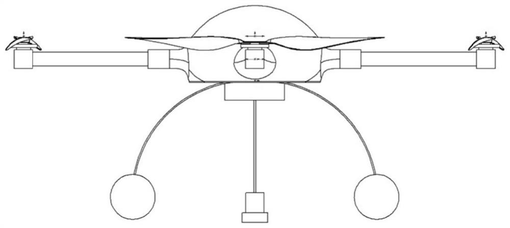 A hydrological monitoring amphibious unmanned aerial vehicle and hydrological monitoring method