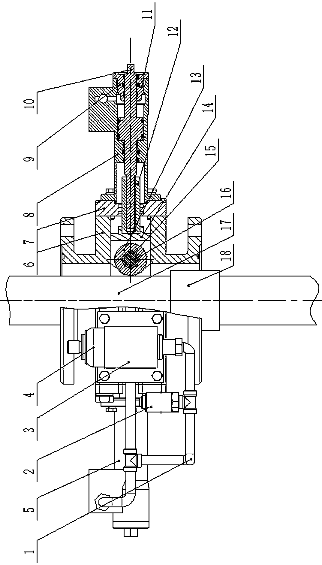 A detection device and detection method for oil pipe and sucker rod coupling