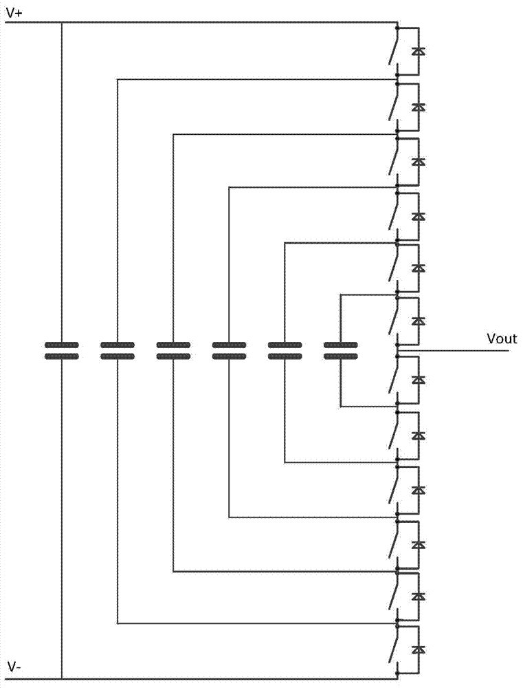 Seven-level inverter circuit and control method thereof, multi-phase inverter and frequency converter