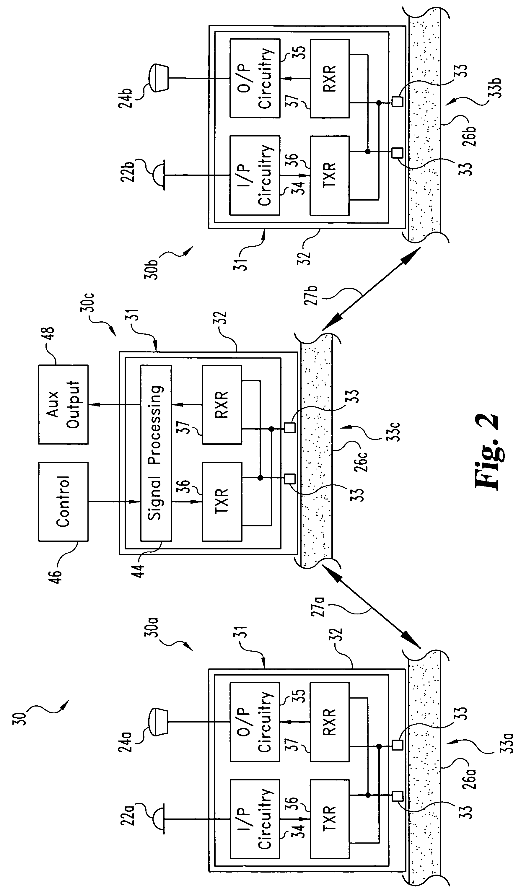 Intrabody communication for a hearing aid