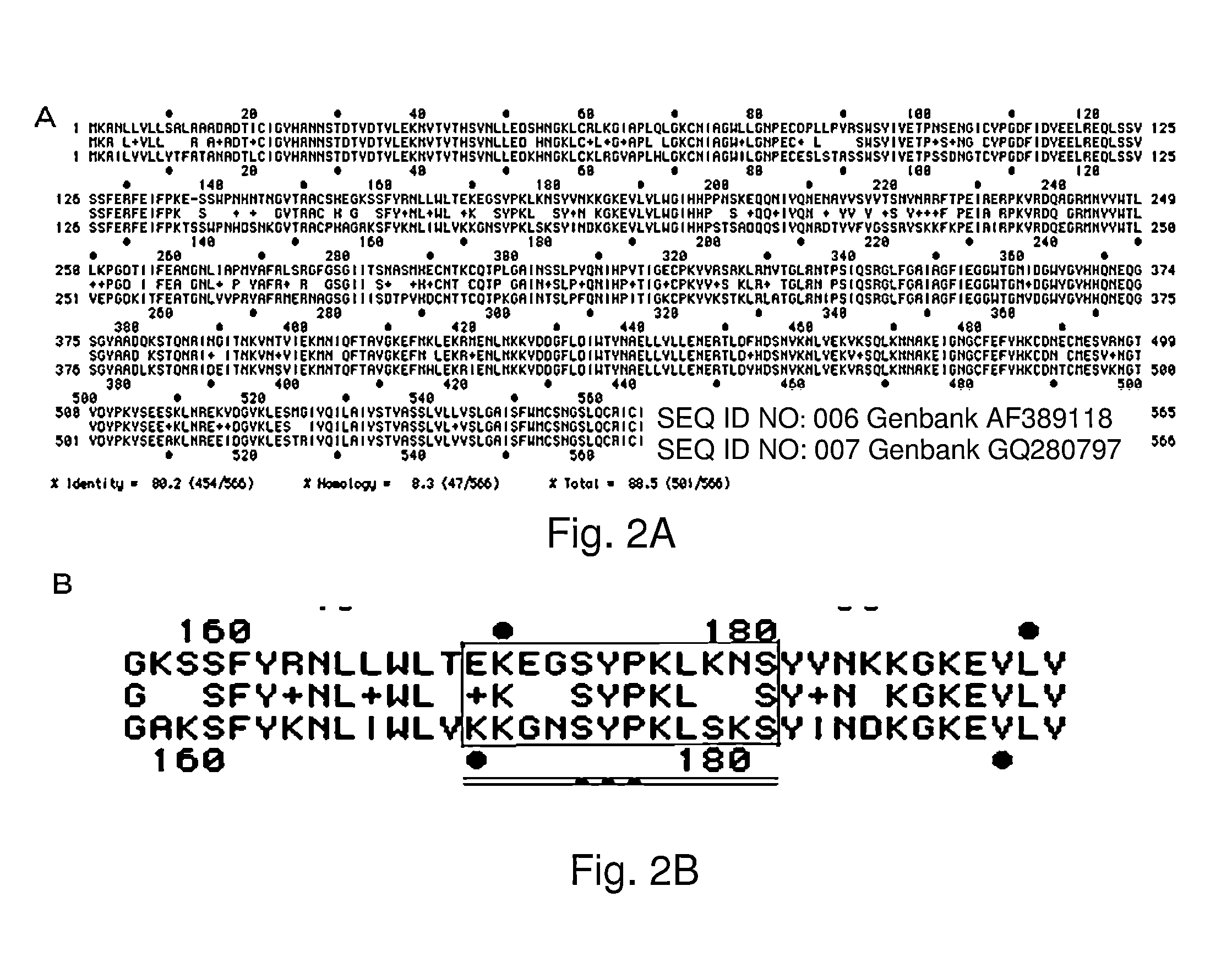 Compositions and methods for determining successful immunization by one or more vaccines
