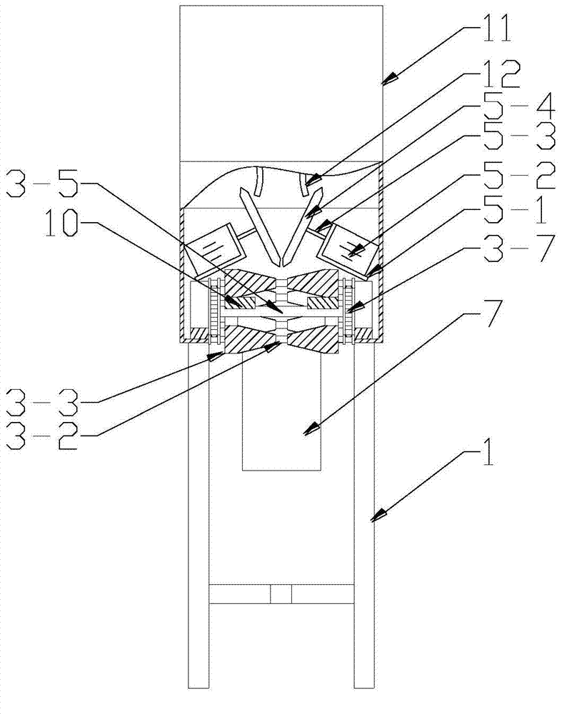 Tuber crop seed cutter with lifting device