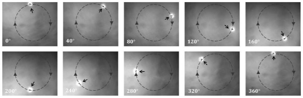 Light capture and three-dimensional control device for light absorption particles in air based on hollow light