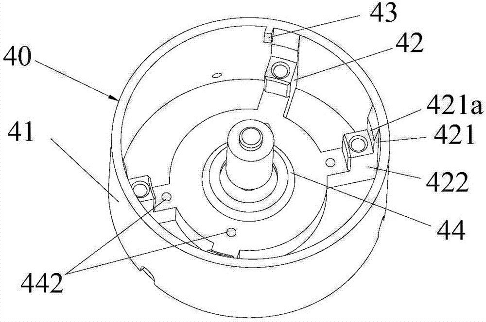 Stator mounting apparatus, stator mounting structure and fan system