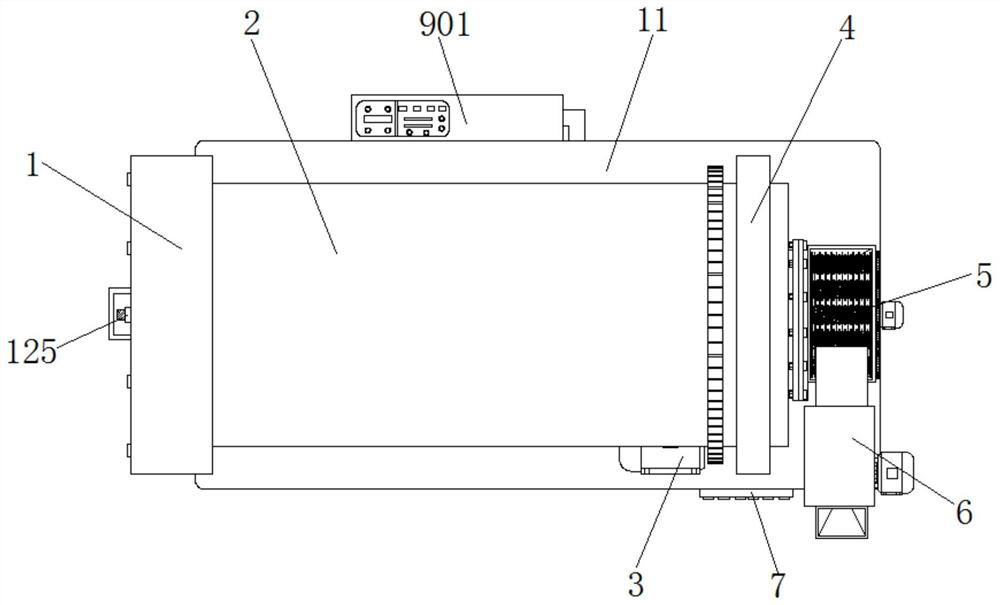 Production process and production equipment of microbial fermentation feed for replacing antibiotics