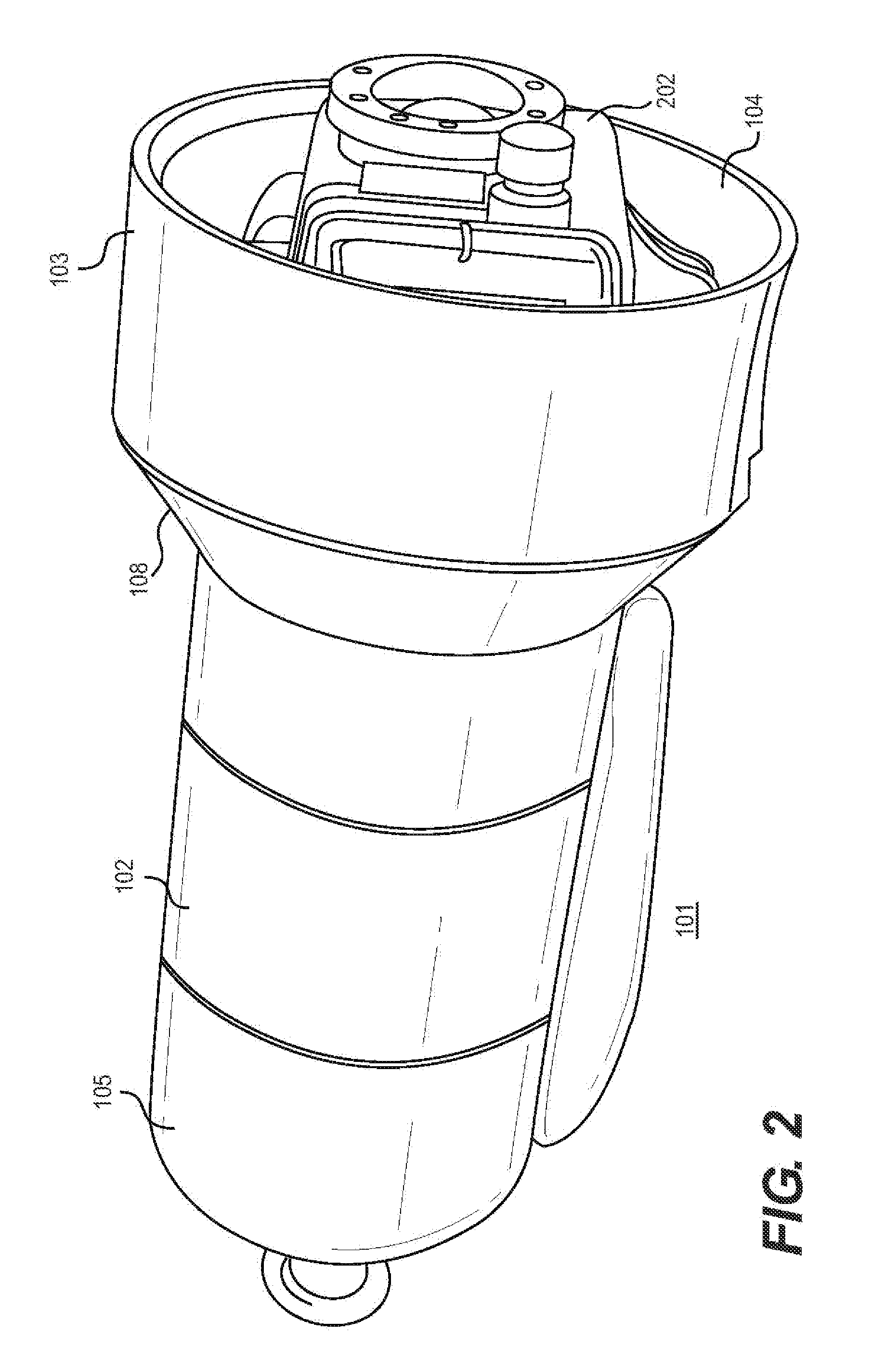 Underwater camera housing