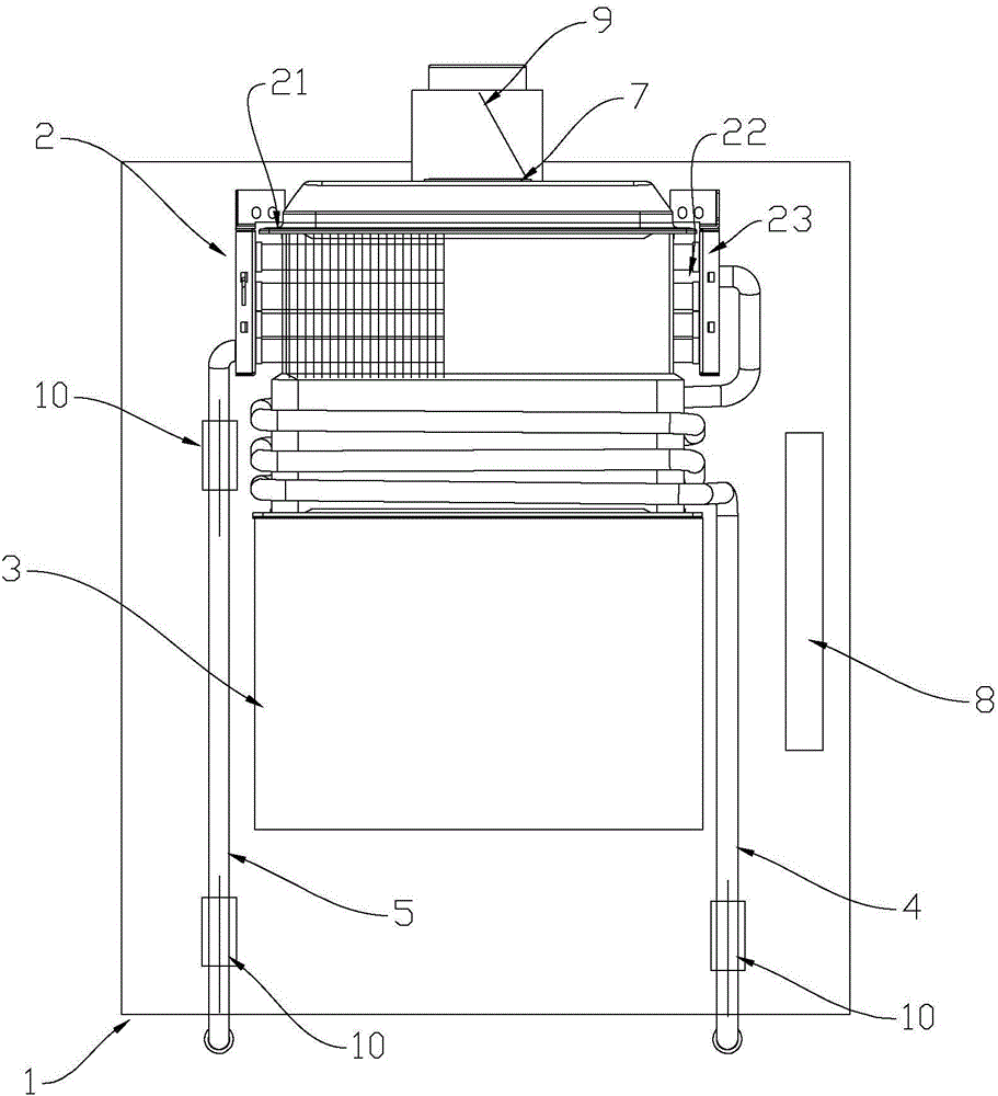 Igniting temperature control device of gas water heater