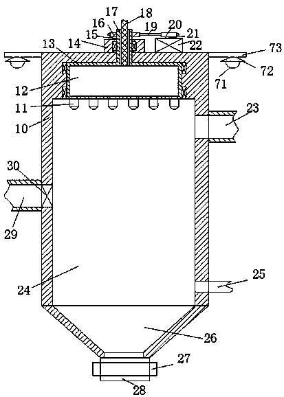 Improved type fume purifying device