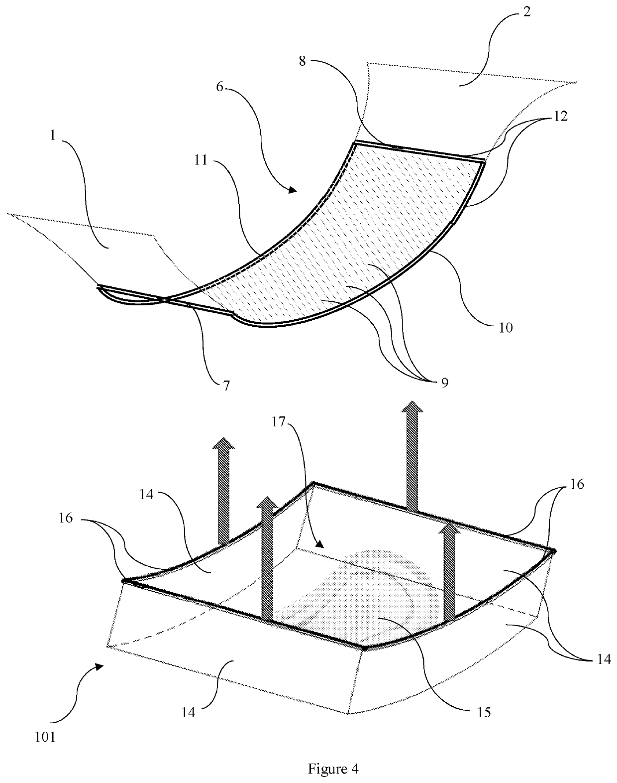 A permeable undergarment, a detachable pouch and an undergarment system thereof