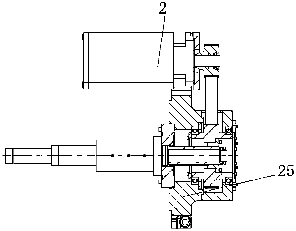 Injection device of electric injection molding machine