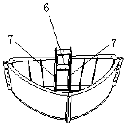 Shaping tool and C/SiC composite structural part forming method adopting shaping tool