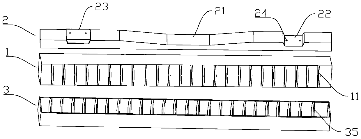 Composite material composite sleeper