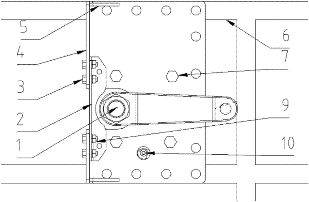 Split steering gear mounting system suitable for full-loaded passenger vehicle