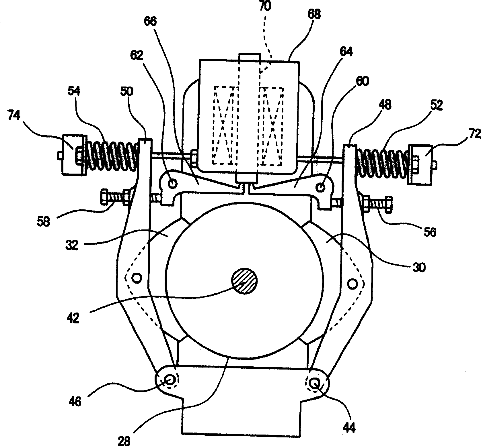 A device and a method for measuring torques of elevators