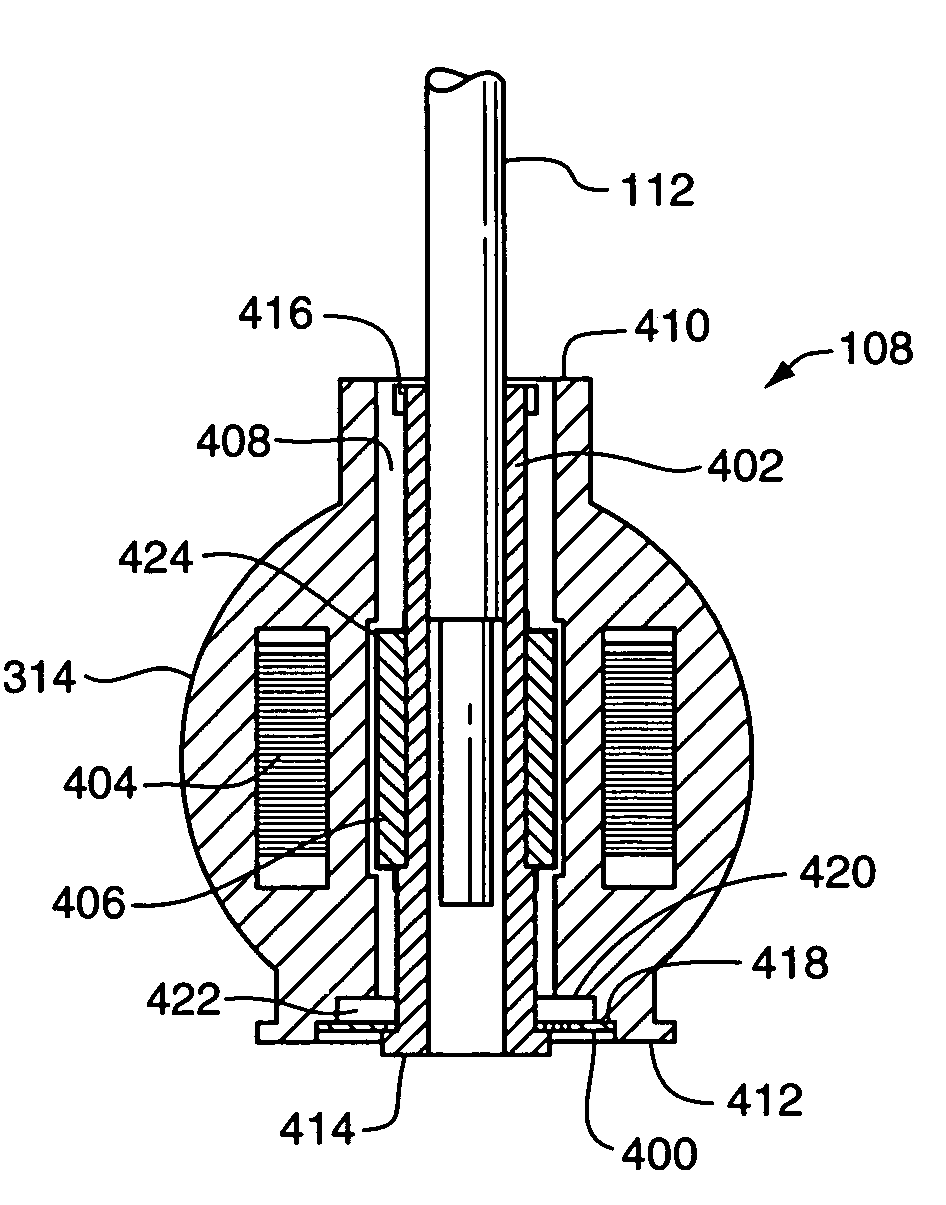 Transducer to actuator interface