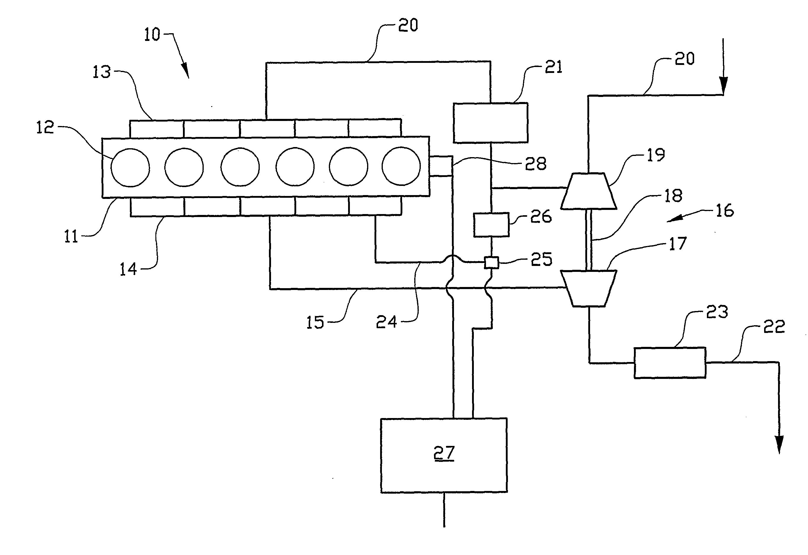 Arrangement For Controlling Exhaust Pressure Pulses At An Internal Combustion Engine