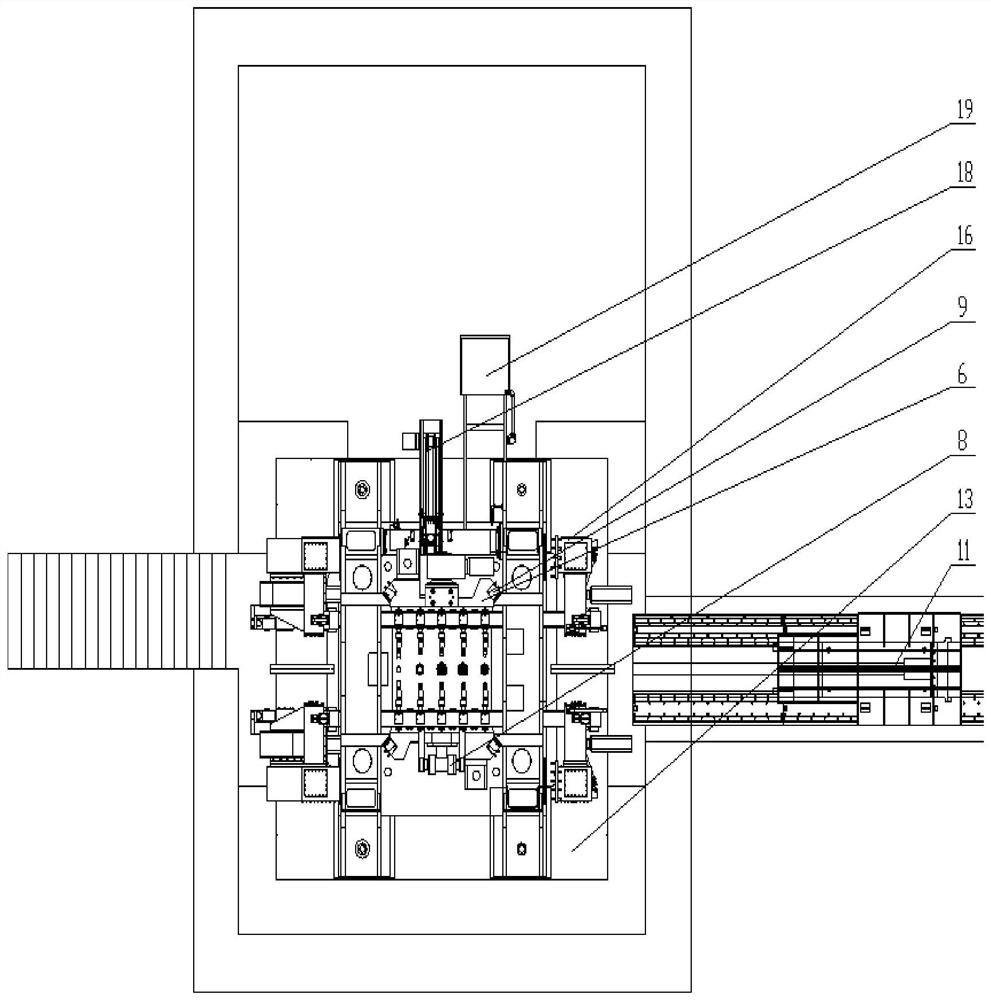 Automobile lightweight aluminum alloy hot die forging press