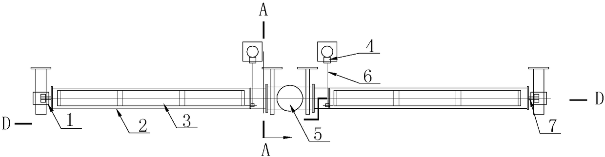 A decanting device for a constant water level sequential batch process system