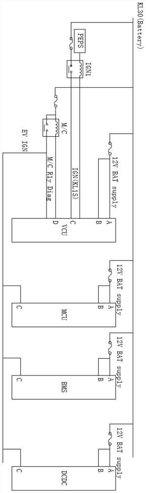 Vehicle low-voltage power supply voltage monitoring method and system, storage medium and vehicle