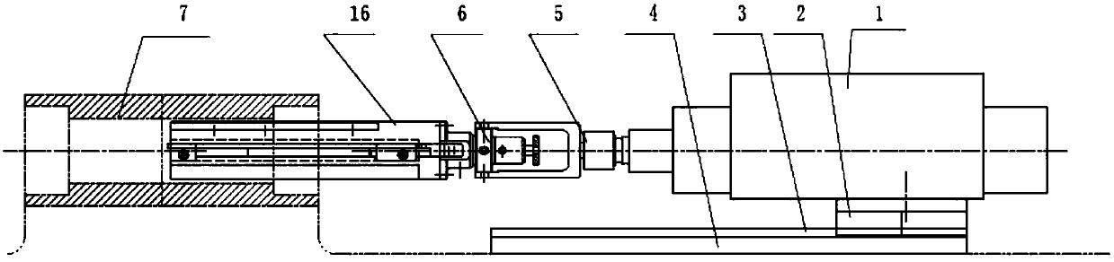 Field honing system with guiding rail and method for steam turbine rotor coupling nut hole