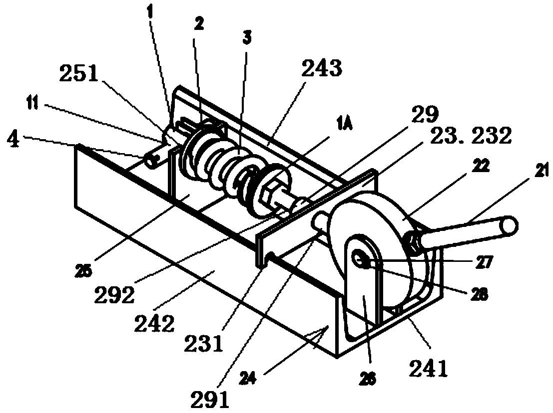 Rapid pre-pressing device for contact spring
