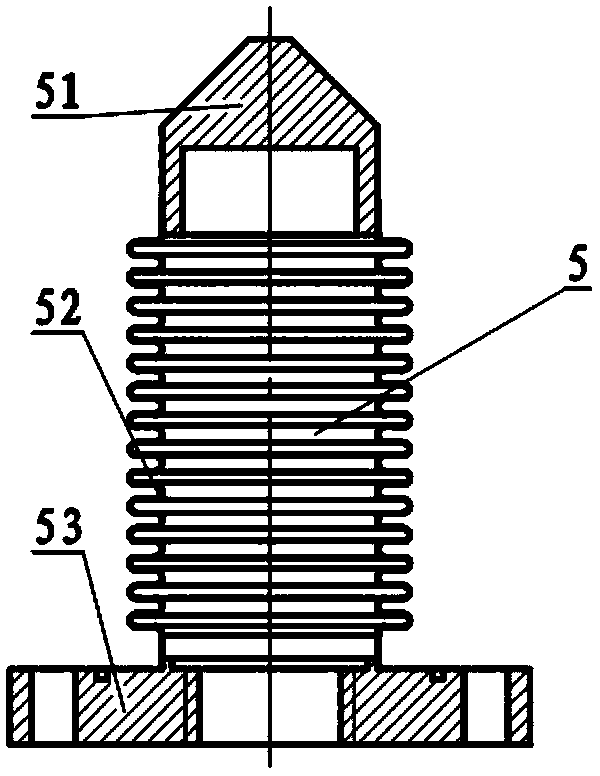 Superconducting magnet low-temperature container conveying and supporting device
