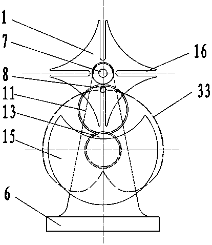 Winding and unwinding device for cable applied to electromechanical equipment