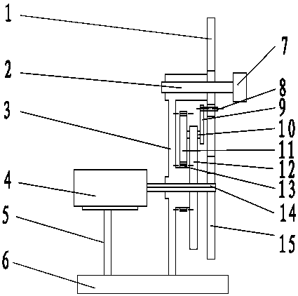 Winding and unwinding device for cable applied to electromechanical equipment