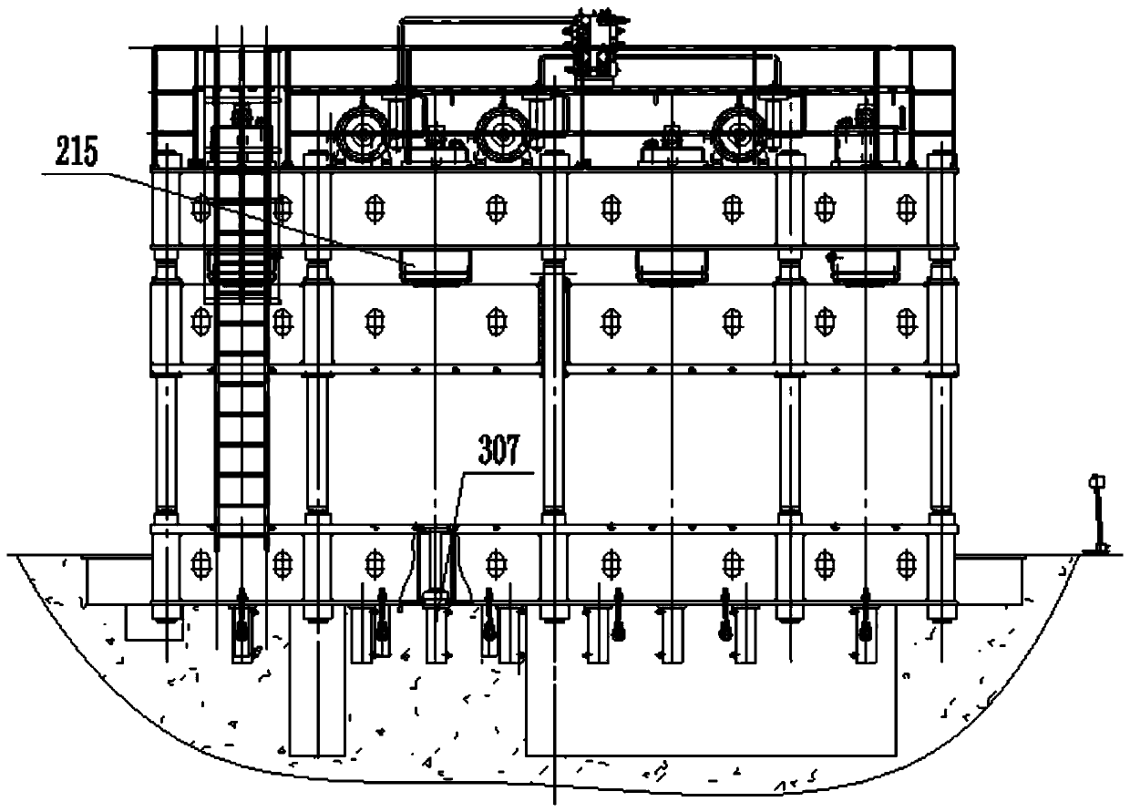A method of using the hydraulic system of a multi-cylinder linkage hydraulic press