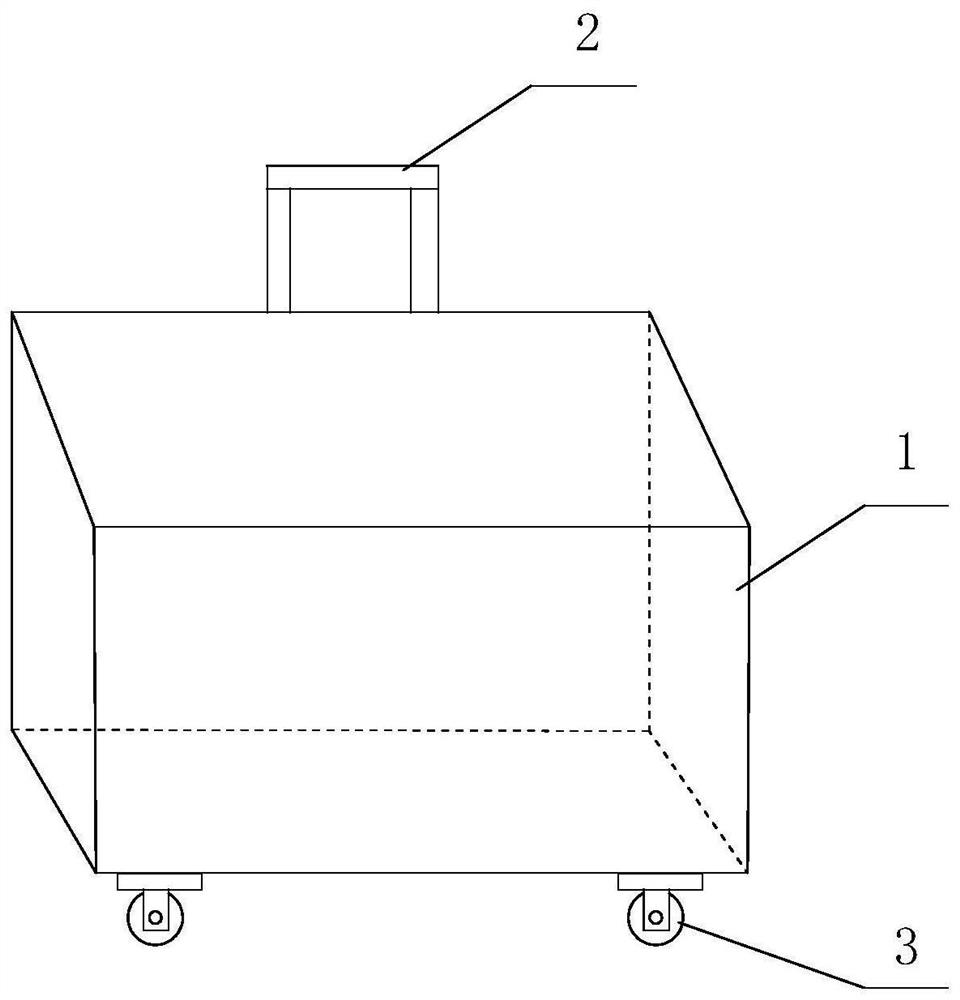 Low-voltage bypass hot-line work control box