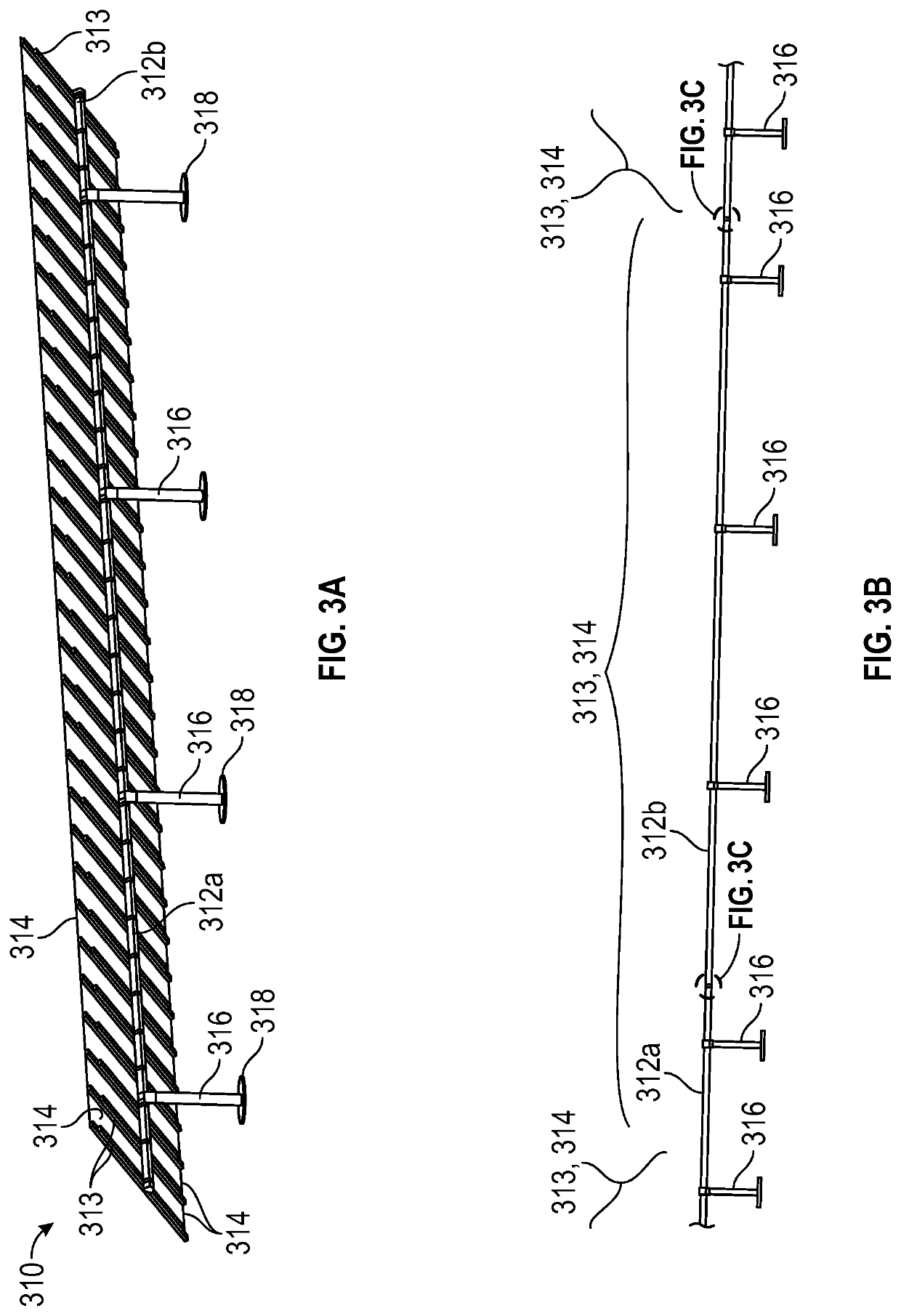 Expandable splice for a solar power system