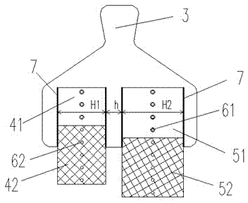 Composite spinning filtering sand flattening device