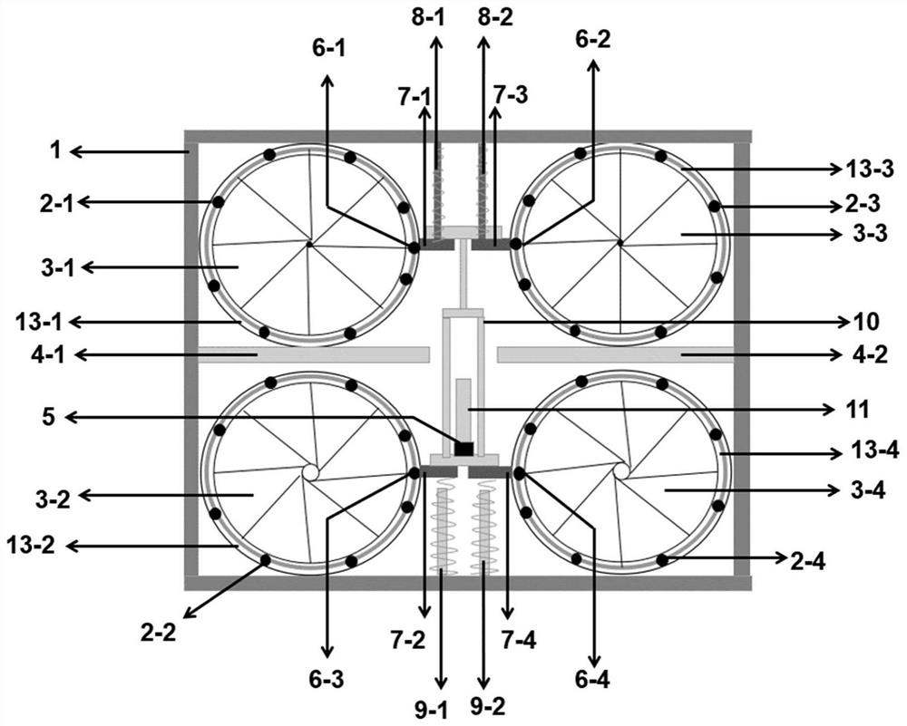 A time-division multiplexed multi-window blade-type fast mechanical optical switch based on piezoelectric actuation