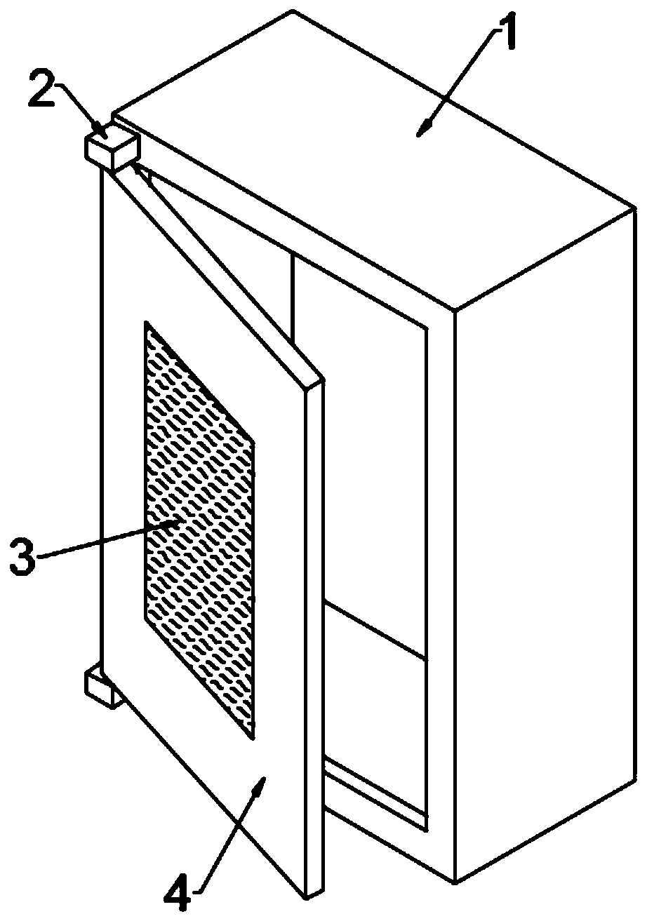 Computer case with good heat dissipation effect