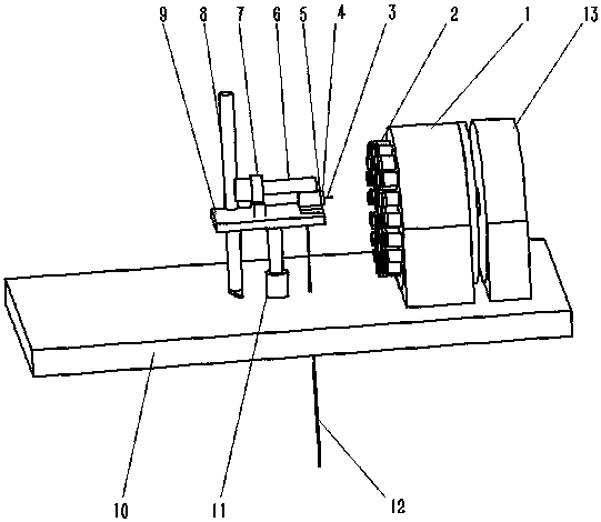 Water sampling device on unmanned environment monitoring boat