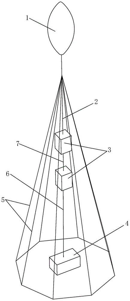 A flexible tower