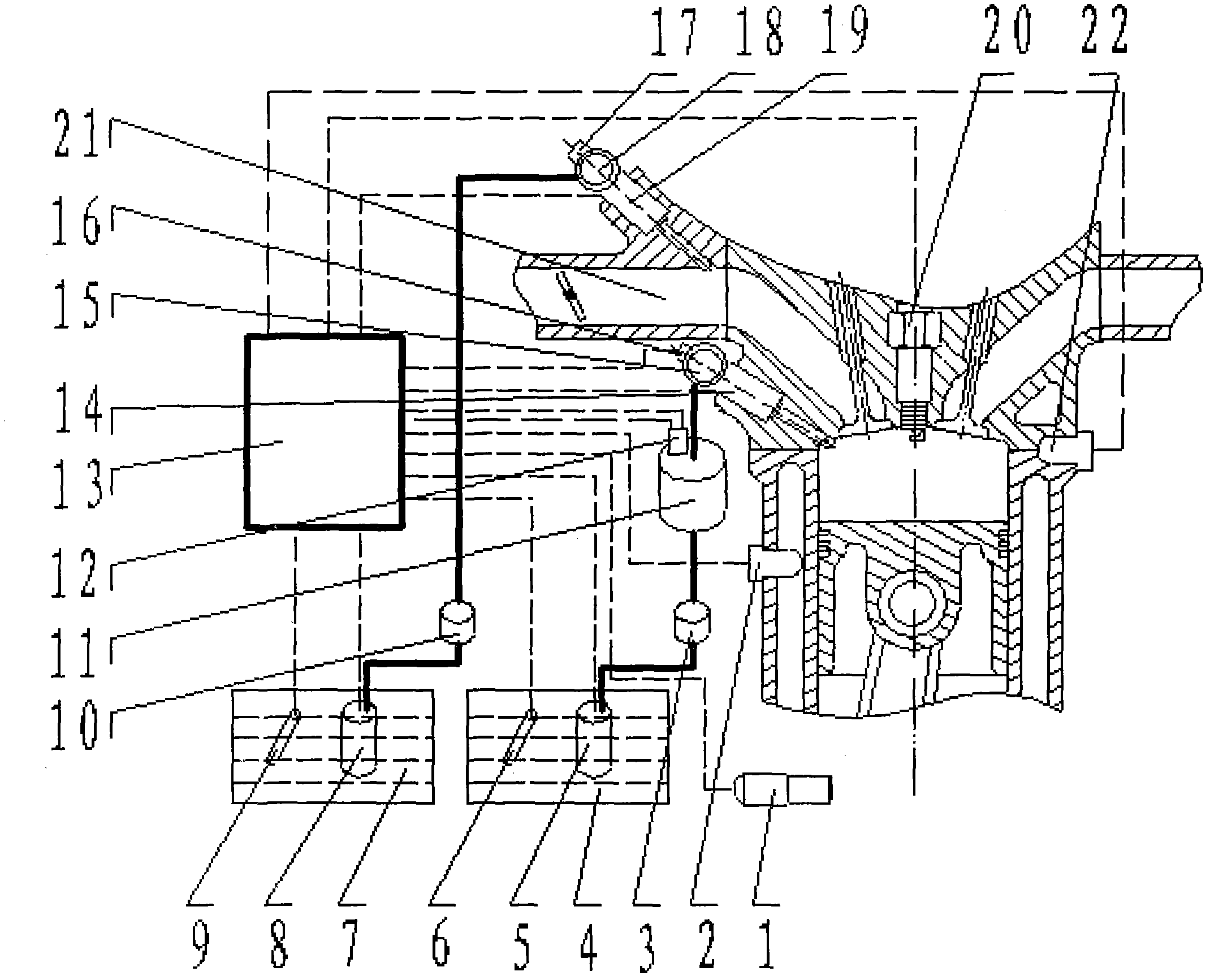 Fuel injection control system of flexible fuel engine