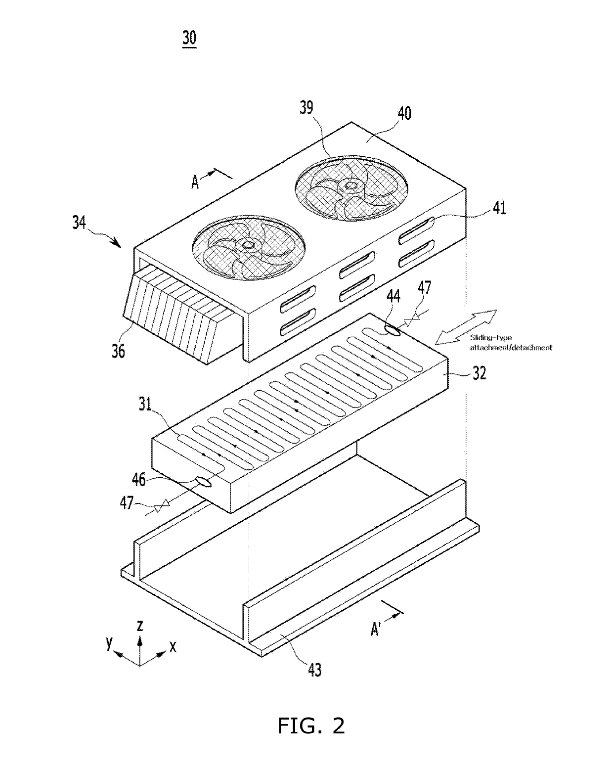 Apparatus for controlling body temperature using thermoelectric element