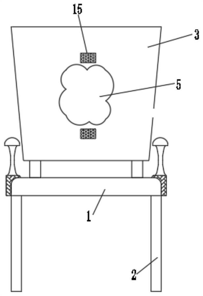 Chair for correcting sitting posture